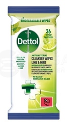Dettol Antibakteriálne obrúsky na povrchy Limeta a Mäta