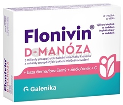 Galenika Flonivin D-Manóza (+ Baza čierna + Zinok + Vitamín C)