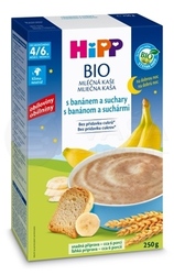 HiPP BIO Mliečna kaša Dobrú noc s banánom a suchármi (od ukončeného 4./6. mesiaca)