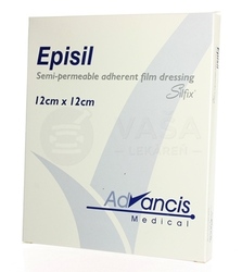 Vellafilm Episil Krytie na rany silikónové transparentné (12 x 12 cm)