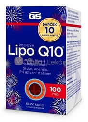 GS Koenzým Lipo Q10 100 mg Darček 2024