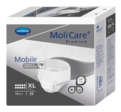Molicare Premium Mobile 10 kvapiek XL Naťahovacie plienkové nohavičky