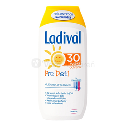 Ladival Pre Deti Detské mlieko na opaľovanie SPF30