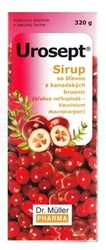 Dr. Müller Urosept Sirup so šťavou z brusníc