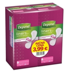 Depend Ultra Mini Inkontinenčné vložky pre ženy (Duopack)