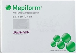 Mepiform Silikónový samolepiaci obväz na jazvy (5 x 7,5 cm)