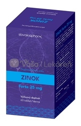 Slovakiapharm Zinok Forte 25 mg