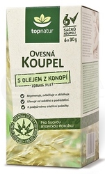 Topnatur Ovsený kúpeľ s konopným olejom