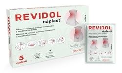 Revidol Náplasti na úľavu bolesti