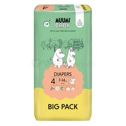 Muumi Baby 4 Maxi Detské EKO plienky (7-14 kg)