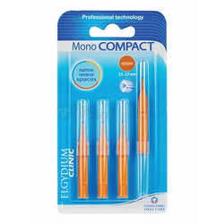 Elgydium Clinic Mono Compact Medzizubné kefky 3,5-2,7 mm