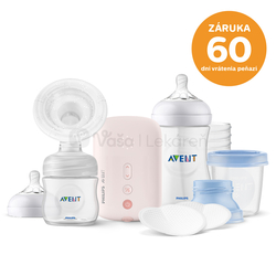 AVENT Elektrická odsávačka mlieka SCD395/21 (Set)