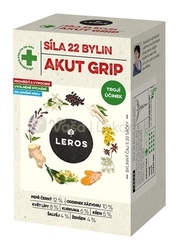 Leros Sila 22 bylín Akut Grip Bylinný čaj