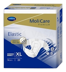 MoliCare Premium Elastic 9 kvapiek XL Plienkové nohavičky zalepovacie