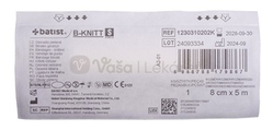 Batist B-Knitt S Obväz pletený sterilný (8 cm x 5 m)