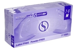 Sempercare Nitril Skin2 Vyšetrovacie rukavice, nepúdrované, veľ. M