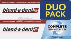 Blend-A-Dent Complete Strong Hold Fixačný dentálny krém (Fresh Flavor) Duopack