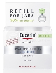 Eucerin Hyaluron-Filler + 3x Effect Denný krém na suchú pleť SPF15 Refill (Náhradná náplň)