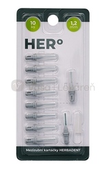 Herbadent HERo Electra Medzizubná kefka 1,2 mm (sivá)