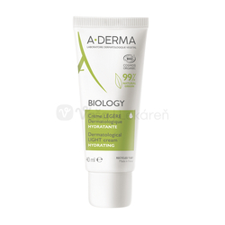 A-DERMA Biology Ľahký 24H hydratačný krém na normálnu až zmiešanú pleť
