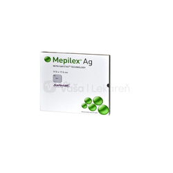 Mepilex Ag Mäkký silikónový bakteriostatický obväz na rany (17,5 x 17,5 cm)
