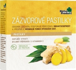 NaturProdukt Zázvorové pastilky
