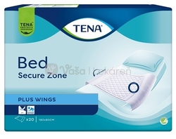 Tena Bed Plus Wings Absorpčné podložky so záložkami (180 x 80 cm)
