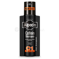 Alpecin C1 Black Edition Kofeínový šampón proti vypadávaniu vlasov