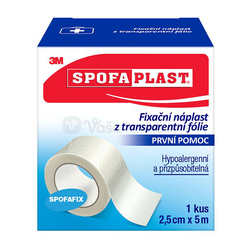 3M SpofaPlast č.732 Fixačná náplasť z netkanej textílie na cievke (2,5 cm x 5 m)