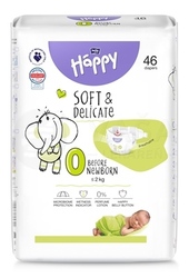 Bella Baby Happy Soft&Delicate 0 Before Newborn Detské plienky (do 2 kg)