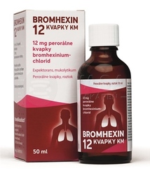 Bromhexin 12 KM Kvapky