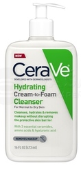 CeraVe Čistiaci penivý krém na normálnu až suchú pokožku