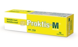 Proktis-M Plus Rektálna masť na hojenie rán s obsahom kyseliny hyalurónovej