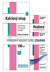 GENERICA Kalciový sirup + Healsea Babykids (Set)