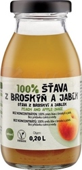 Zdravo 100% Šťava z broskýň a jabĺk