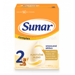 Sunar Complex 2 Pokračovacie dojčenské mlieko (od ukončeného 6. mesiaca)