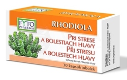 Fyto Rhodiola Pri strese a bolestiach hlavy