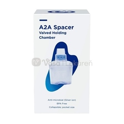 A2A Spacer Inhalačný nadstavec s ventilom a náustkom