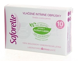 Saforelle Vlhčené intímne obrúsky