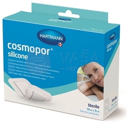 Cosmopor Silicone Sterilné krytie na rany (10 x 8 cm)
