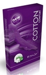 Maxis Comfort Cotton Stehenné pančuchy, veľ. 2, (II.KT), krátke, bez špice, s lemom, bronz