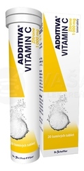 ADDITIVA Vitamín C 1000 mg