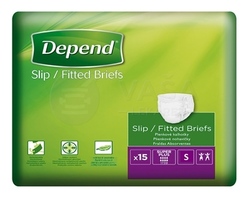 Depend Slip Super Plus S Plienkové nohavičky zalepovacie