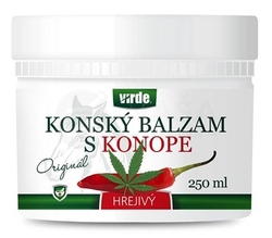 Virde Konský balzam s Konopou hrejivý