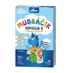 Vitar MUDRÁČIK Omega 3 + vitamíny D3 a E