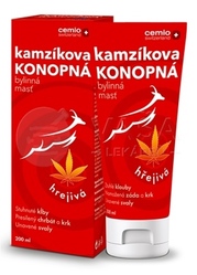 Cemio Kamzíkova konopná masť Hrejivá