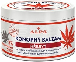 Alpa Konopný balzam hrejivý