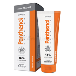 Swiss Panthenol 10% Premium Regeneračné telové mlieko