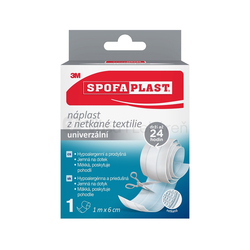 3M SpofaPlast č. 854 Náplasť z netkanej textílie univerzálna - rýchloobväz (6 cm x 1 m)