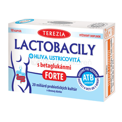 TEREZIA Lactobacily + Hliva ustricovitá s betaglukánmi Forte